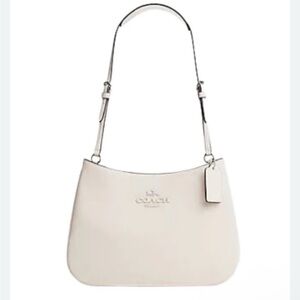 Coach Penelope Leather Shoulder Bag in Chalk